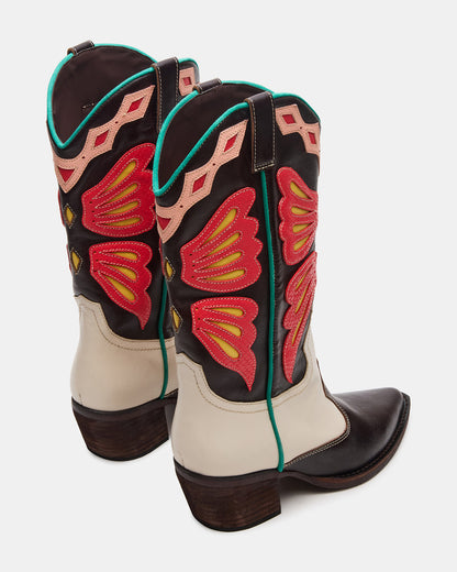 ARROYO Coral Multi Western Pointed-Toe Women's Boot | Steve Madden