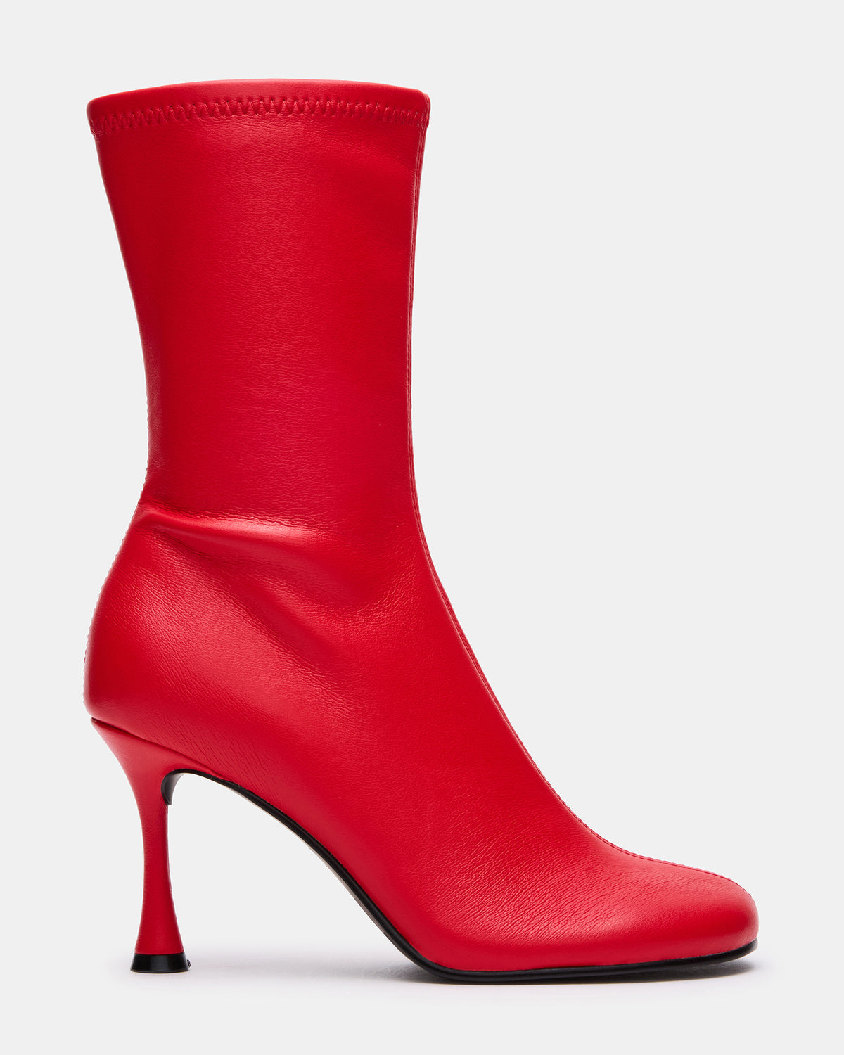 LORENZA Red Heeled Women's Ankle Boot | Steve Madden