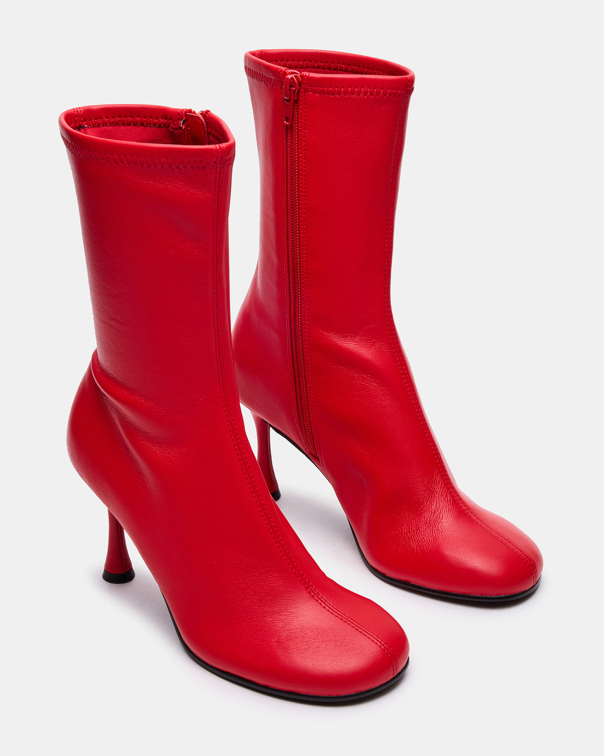 LORENZA Red Heeled Women's Ankle Boot | Steve Madden