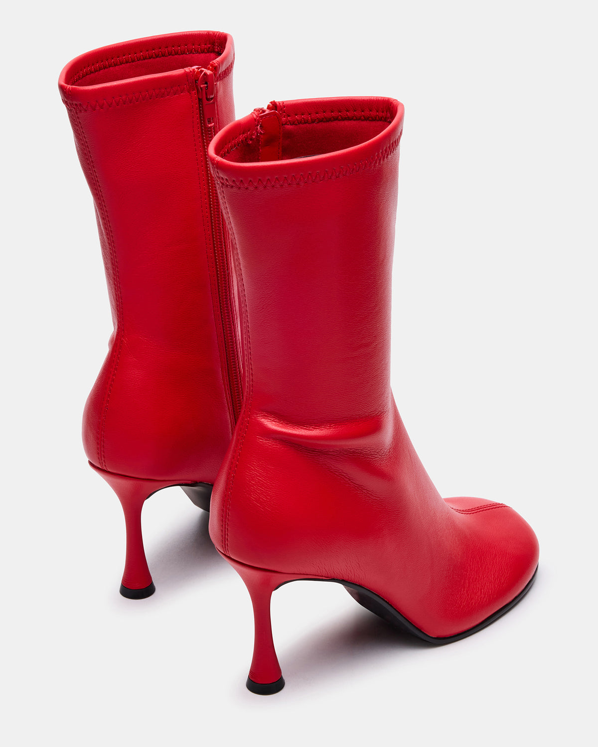 LORENZA Red Heeled Women's Ankle Boot | Steve Madden