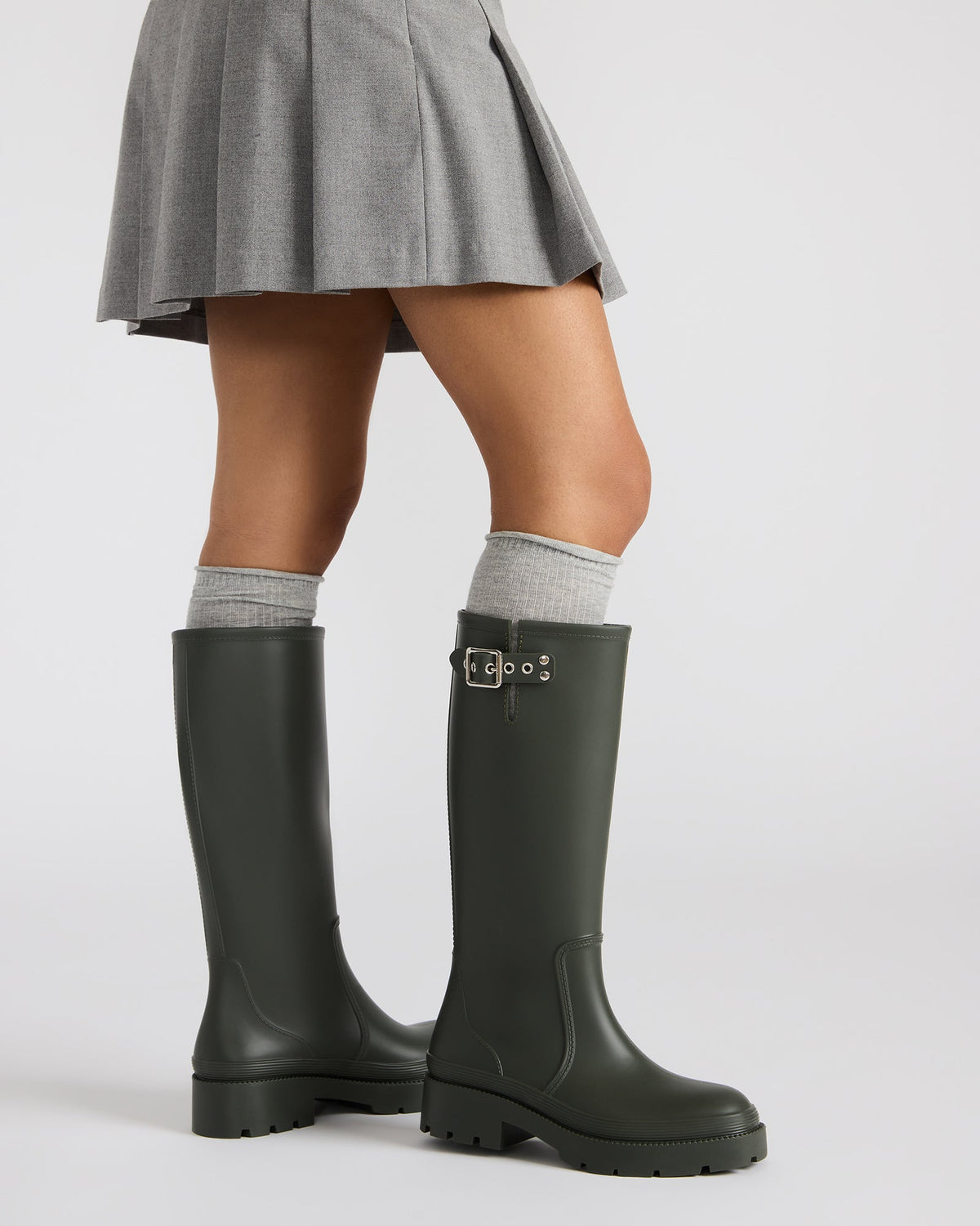 ROCKYH20 Olive Women's Water-Resistant Lug Boot | Steve Madden