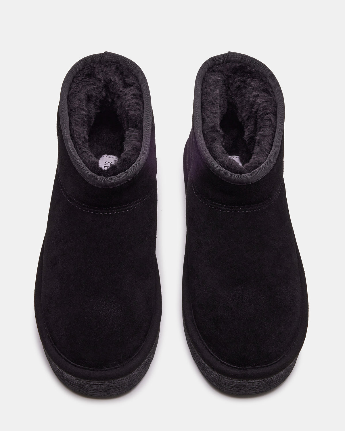 COMFY Black Suede Women's Ankle Boot | Steve Madden