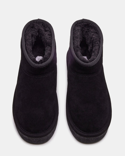 COMFY Black Suede Women's Ankle Boot | Steve Madden