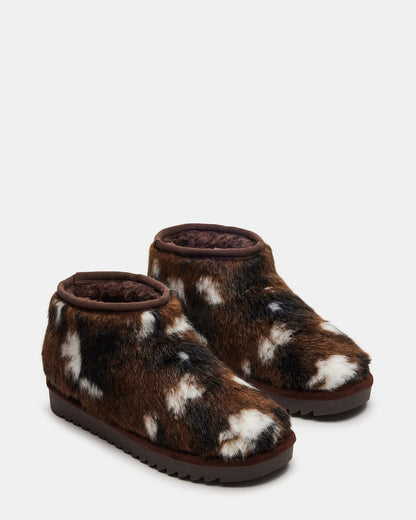 CABIN Faux Fur Multi Cozy Bootie | Women's Booties | Steve Madden