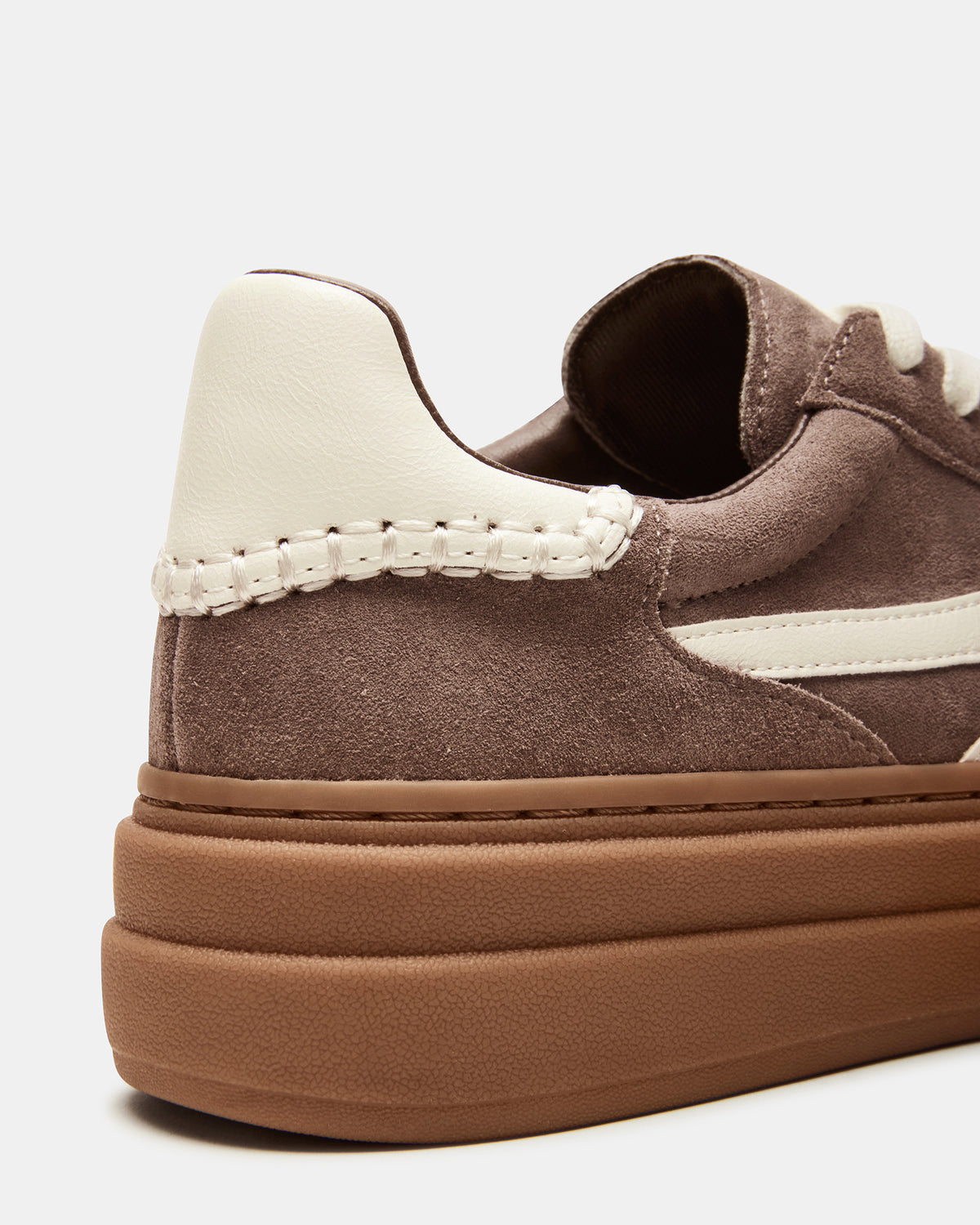 DODGE Espresso Low-Top Platform Women's Sneaker | Steve Madden