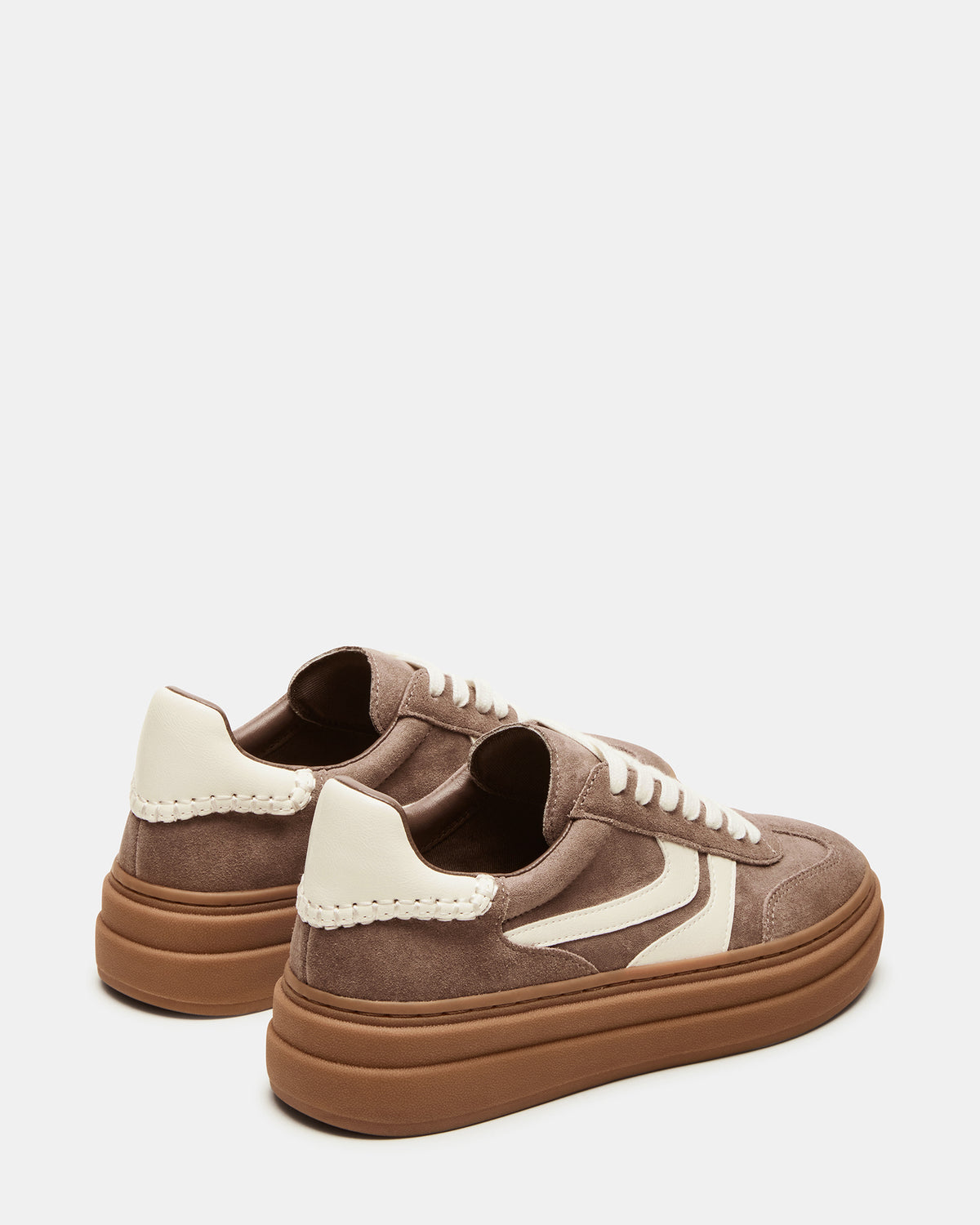 DODGE Espresso Low-Top Platform Women's Sneaker | Steve Madden