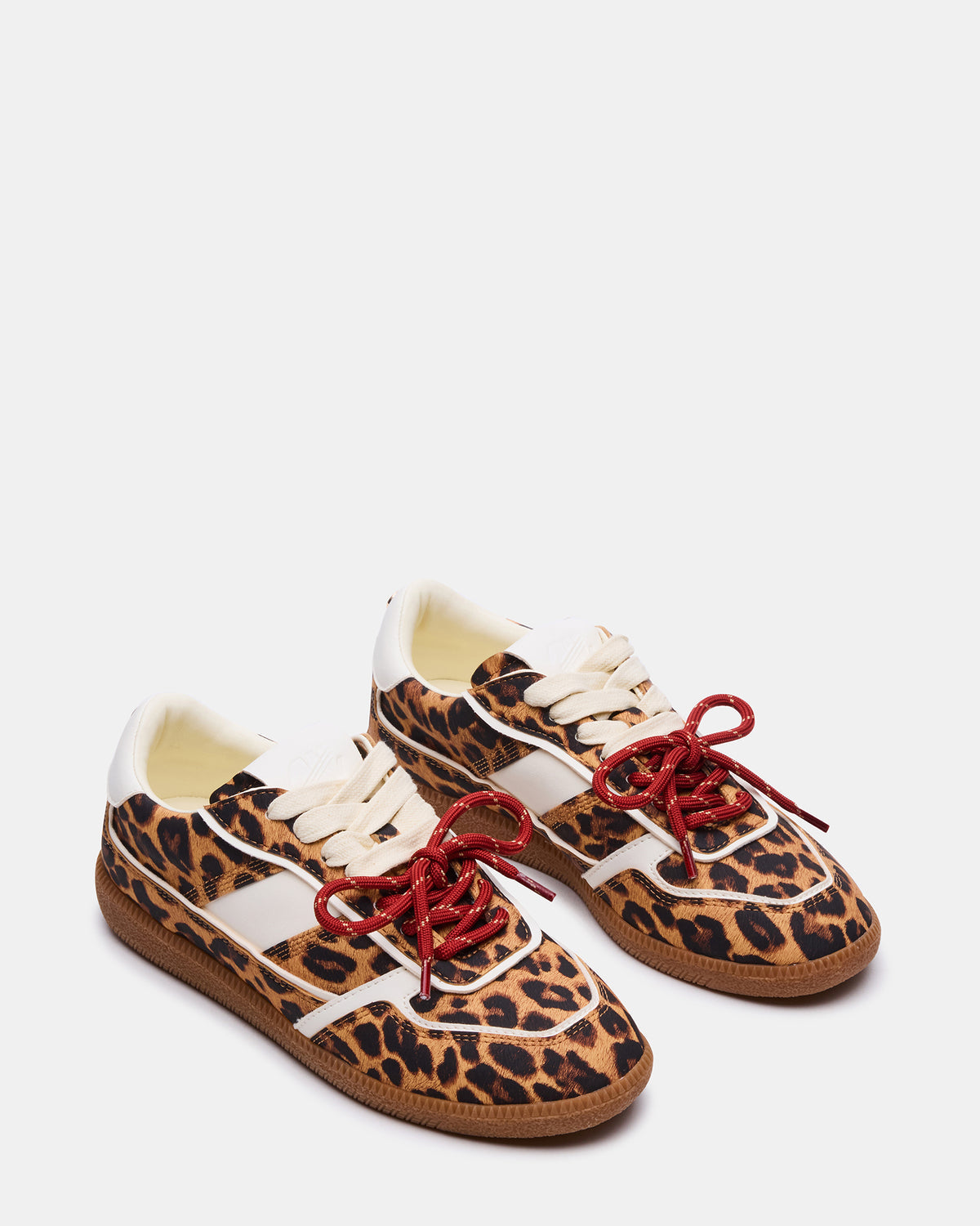 SPORTY Leopard Low-Top Lace-Up Women's Sneaker | Steve Madden