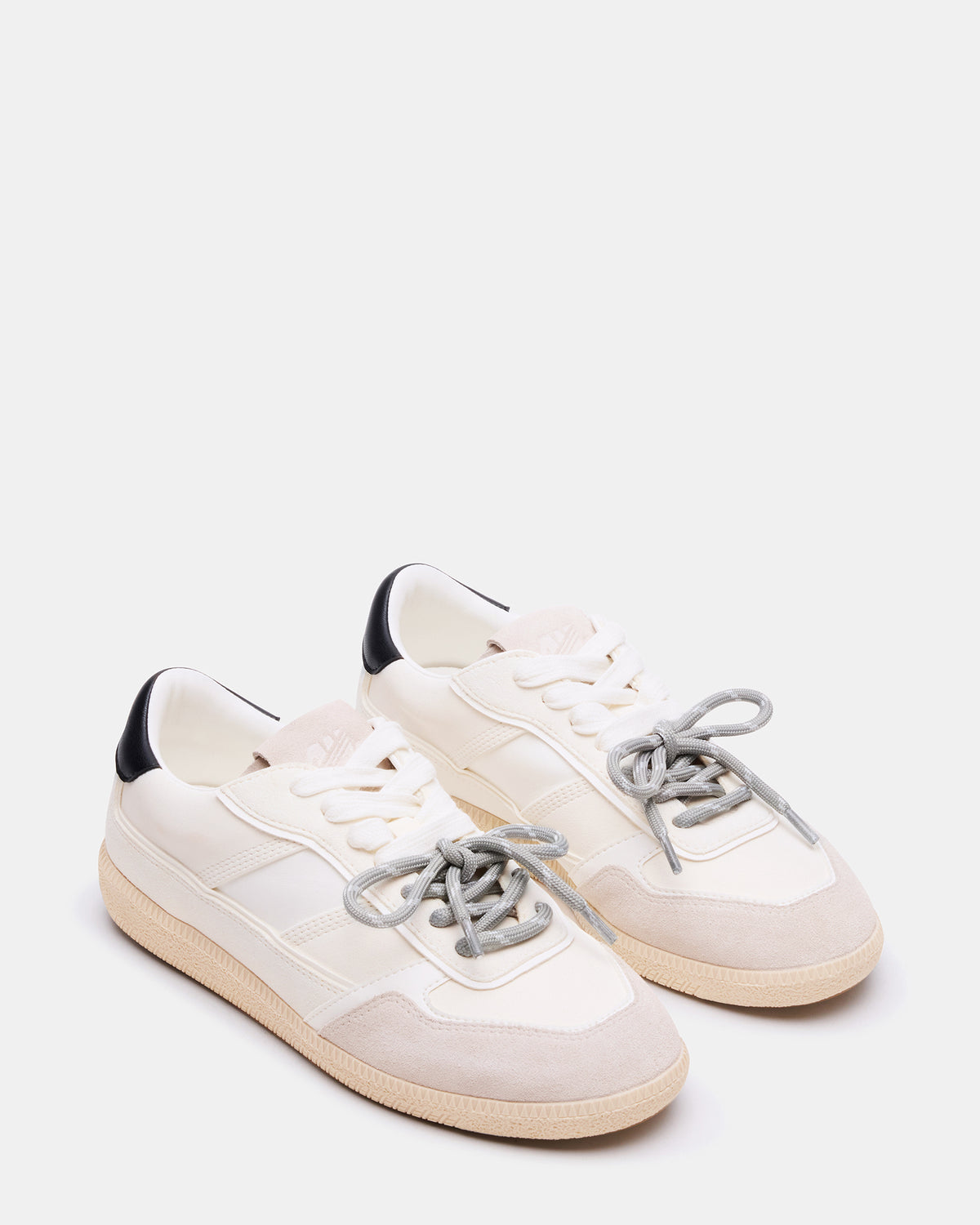 SPORTY White Low-Top Lace-Up Women's Sneaker | Steve Madden
