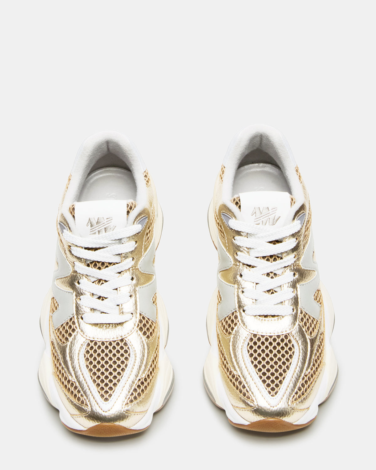 SEBI Gold Multi Low-Top Lace-Up Women's Sneaker | Steve Madden