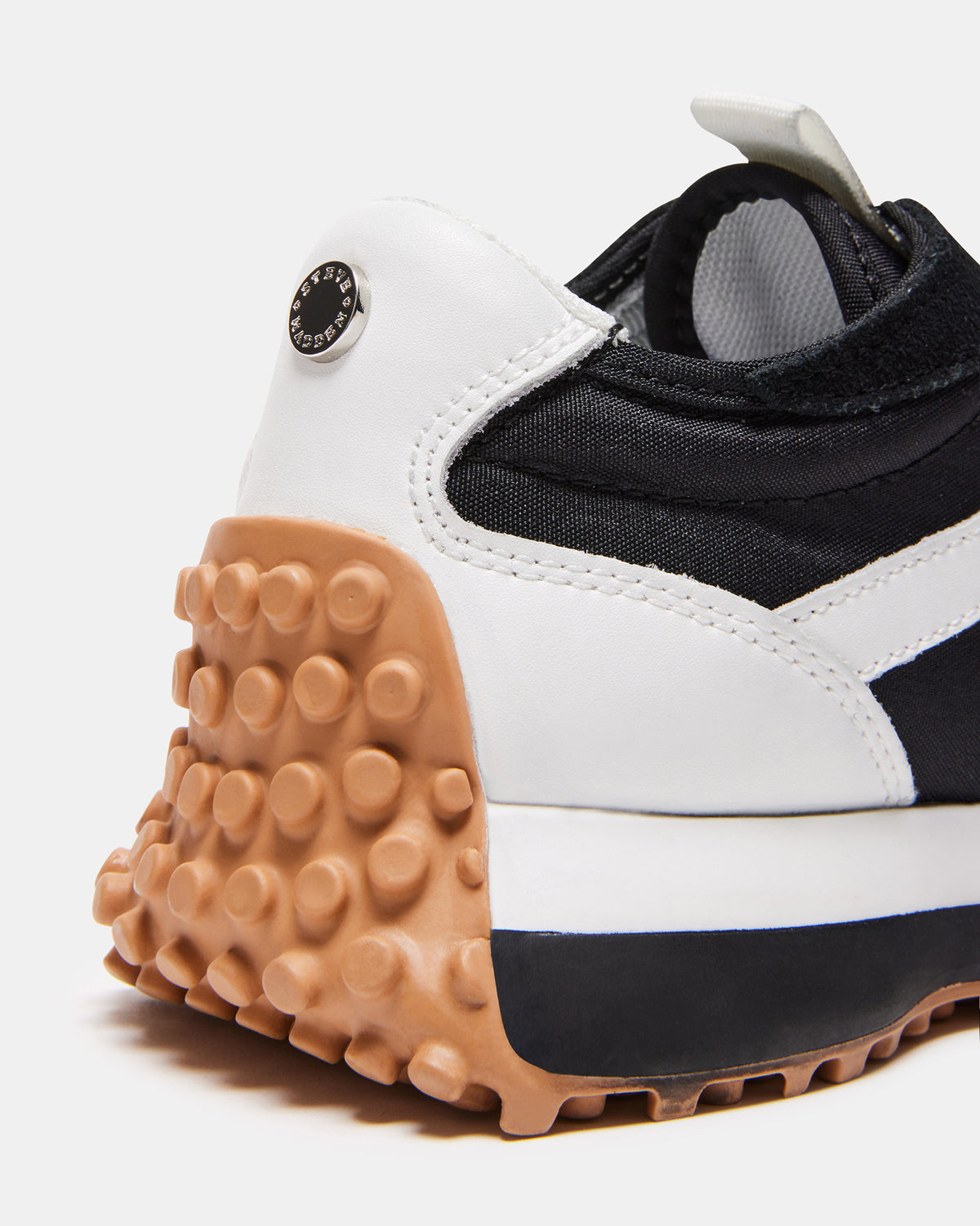 CAMPO Black/White Lace-Up Women's Sneaker | Steve Madden
