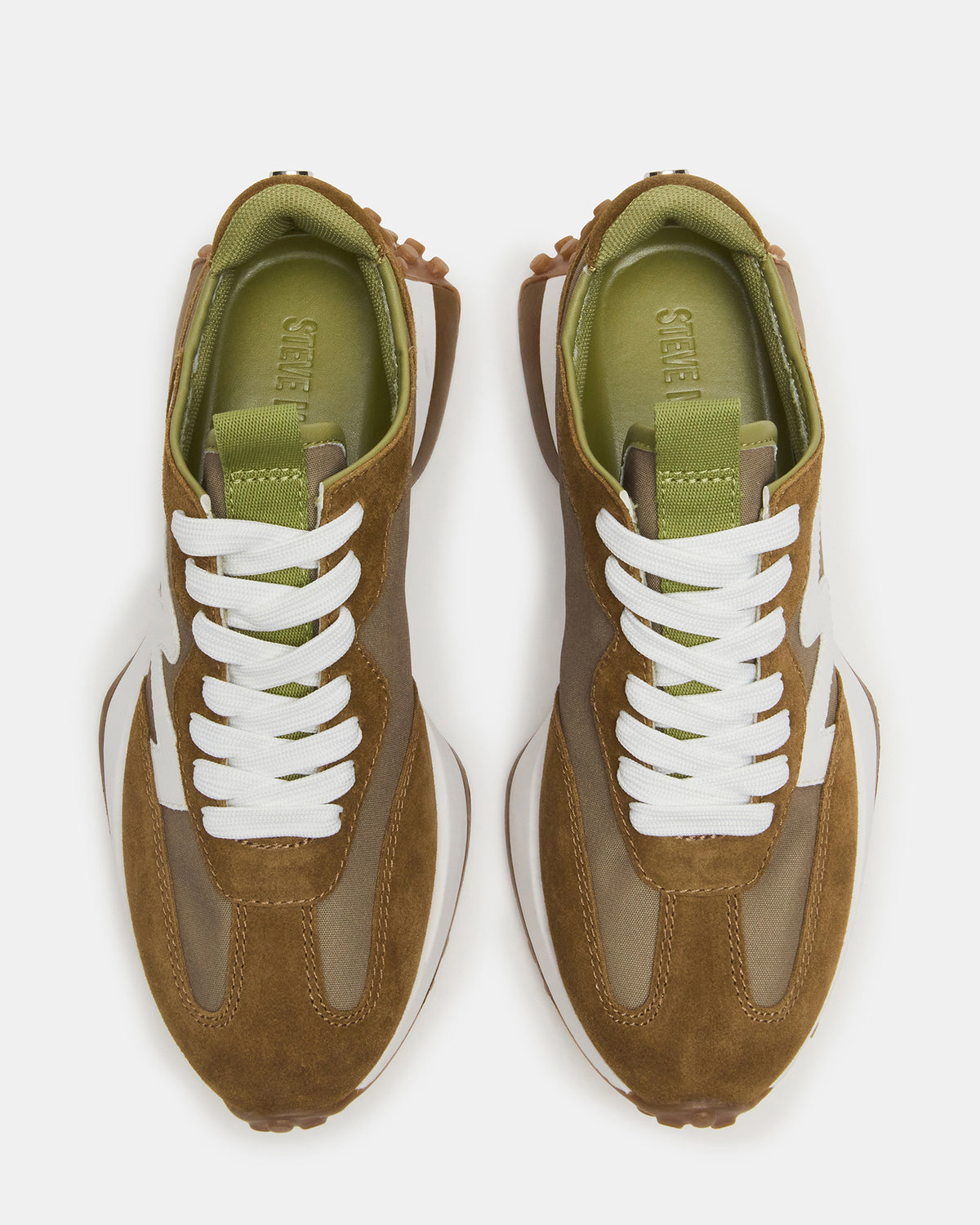CAMPO Olive Multi Lace-Up Women's Sneaker | Steve Madden