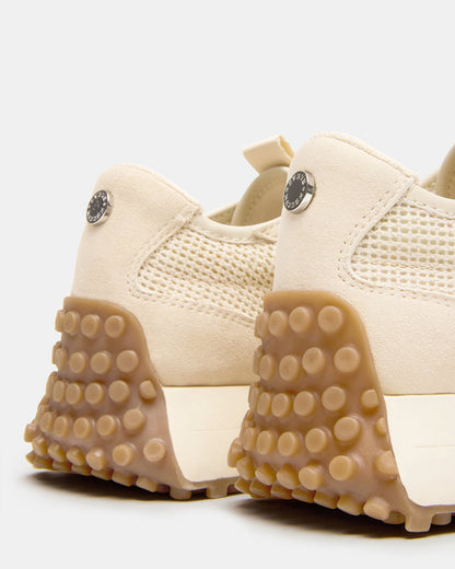 CAMPO Natural Raffia Lace-Up Women's Sneaker | Steve Madden
