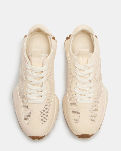 CAMPO Natural Raffia Lace-Up Women's Sneaker | Steve Madden