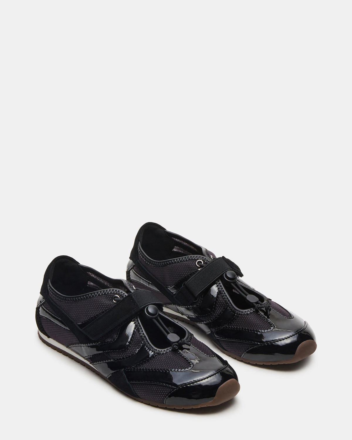VIPER Black Low-Top Velcro Women's Sneaker | Steve Madden
