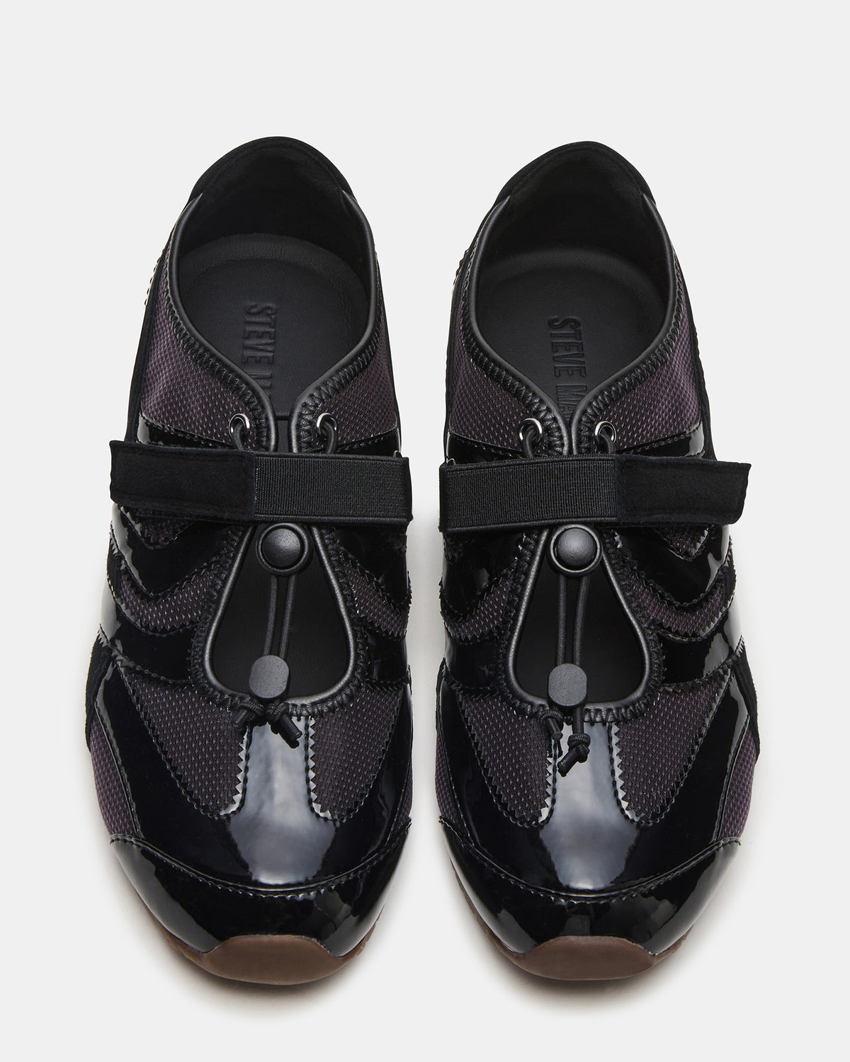 VIPER Black Low-Top Velcro Women's Sneaker | Steve Madden