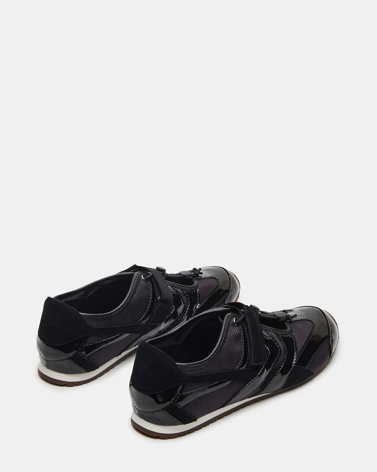 VIPER Black Low-Top Velcro Women's Sneaker | Steve Madden
