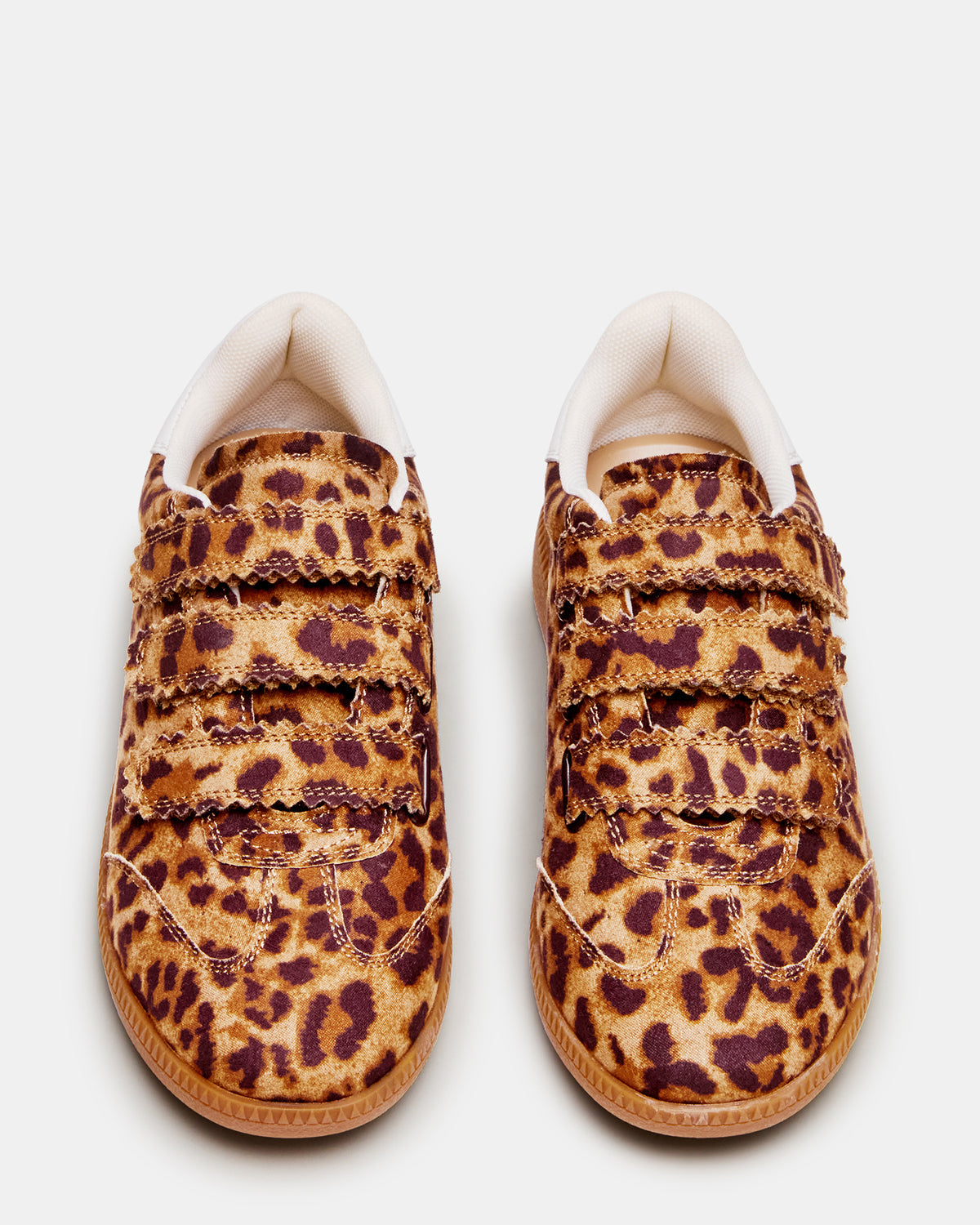 MOMENTUM Leopard Velcro Low-Top Women's Sneakers | Steve Madden