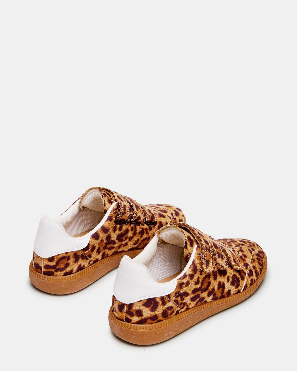 MOMENTUM Leopard Velcro Low-Top Women's Sneakers | Steve Madden