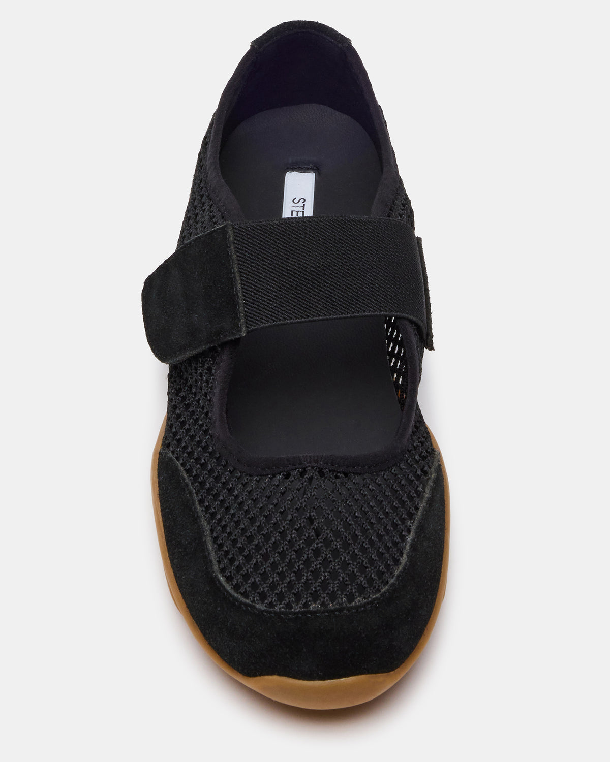 BANKS Black Mesh Velcro Mary Jane Women's Sneaker | Steve Madden