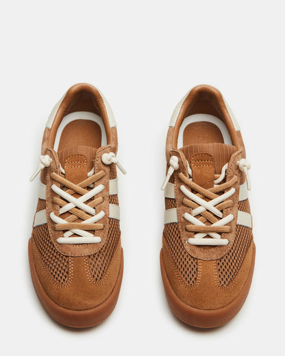 VERDICT Tan Multi Women's Lace-Up Sneaker | Steve Madden