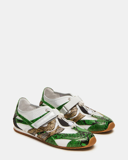 VIPER SNEAKER & DIEGO BAG GREEN METALLIC BUNDLE | Steve Madden