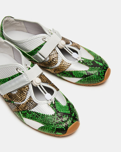 VIPER SNEAKER & DIEGO BAG GREEN METALLIC BUNDLE | Steve Madden