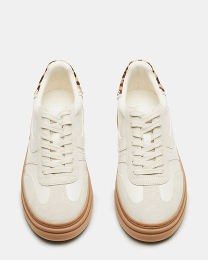 DODGE Bone Multi Low-Top Platform Women's Sneaker | Steve Madden