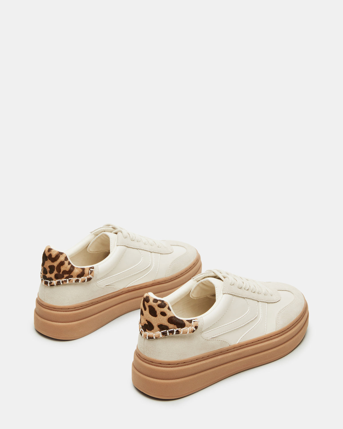 DODGE Bone Multi Low-Top Platform Women's Sneaker | Steve Madden