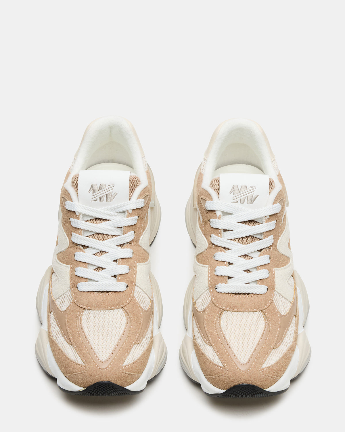 SEBI Taupe Multi Low-Top Lace-Up Women's Sneaker | Steve Madden