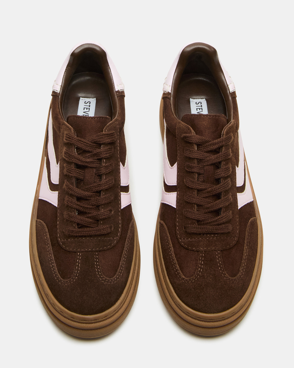 DODGE Brown Multi Low-Top Platform Women's Sneaker | Steve Madden