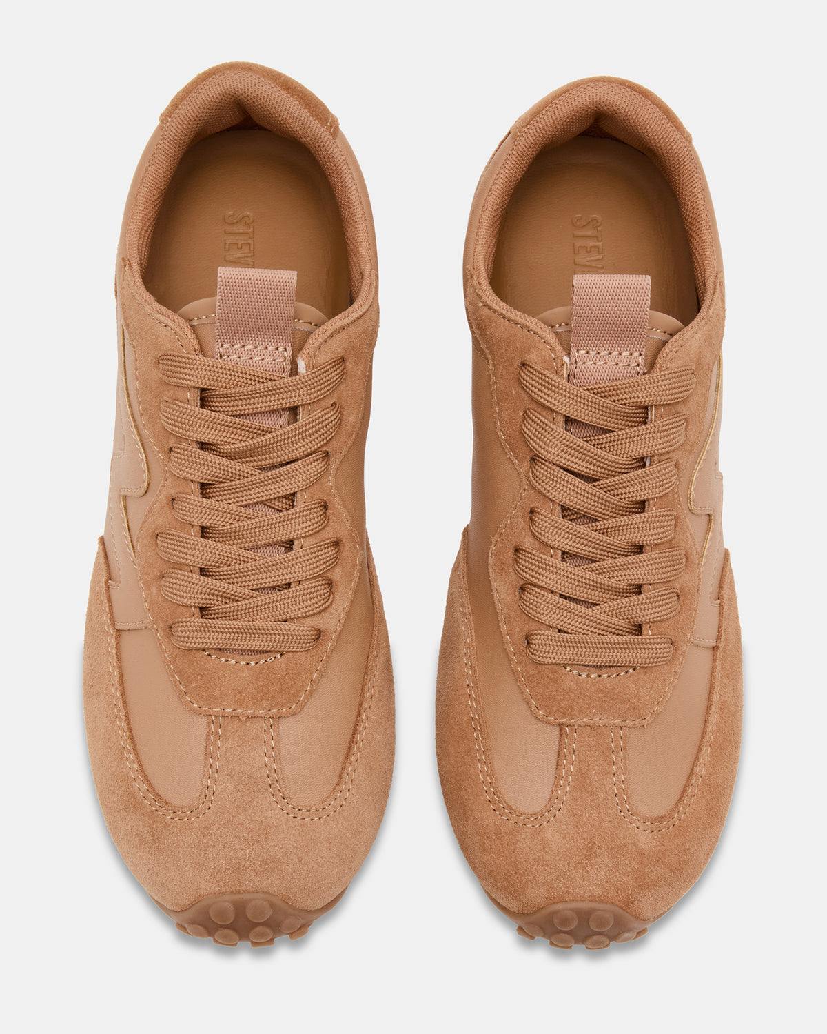 CASPER Tan Low-Top Lace-Up Women's Sneaker | Steve Madden