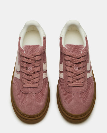 DODGE Mauve Low-Top Platform Women's Sneaker | Steve Madden