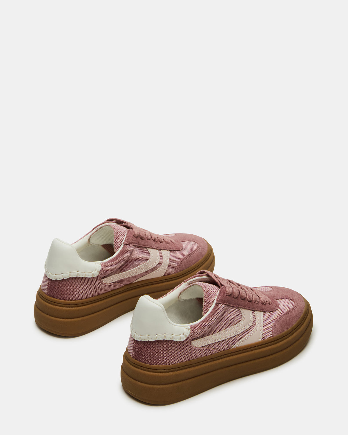 DODGE Mauve Low-Top Platform Women's Sneaker | Steve Madden