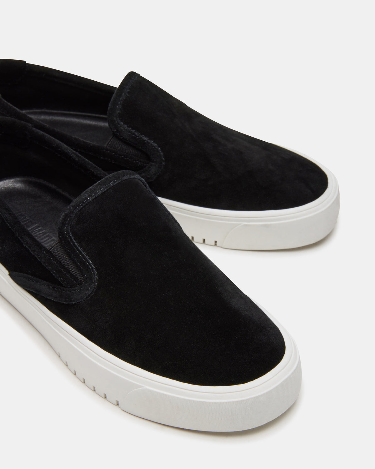 MURPHY Black Suede Low-Top Sneaker | Women's Sneakers | Steve Madden