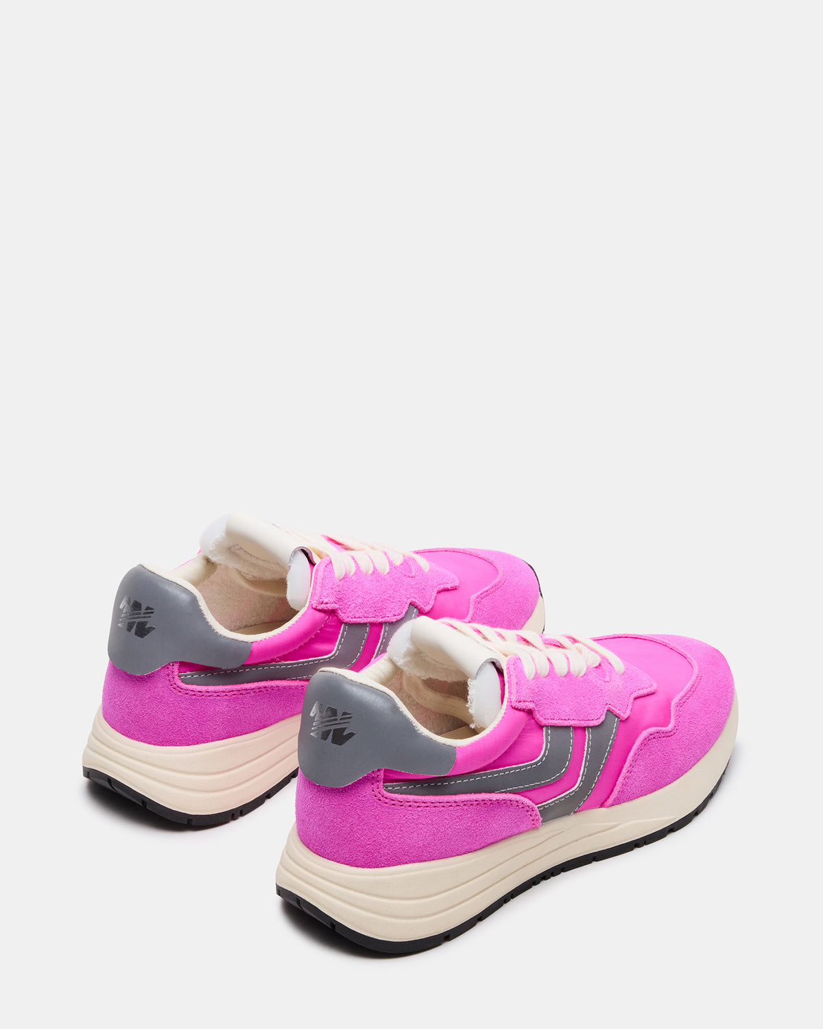 BURST Pink Multi Women's Low-Top Lace-Up Sneaker | Steve Madden