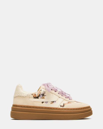 DODGE Floral Multi Low-Top Platform Women's Sneaker | Steve Madden