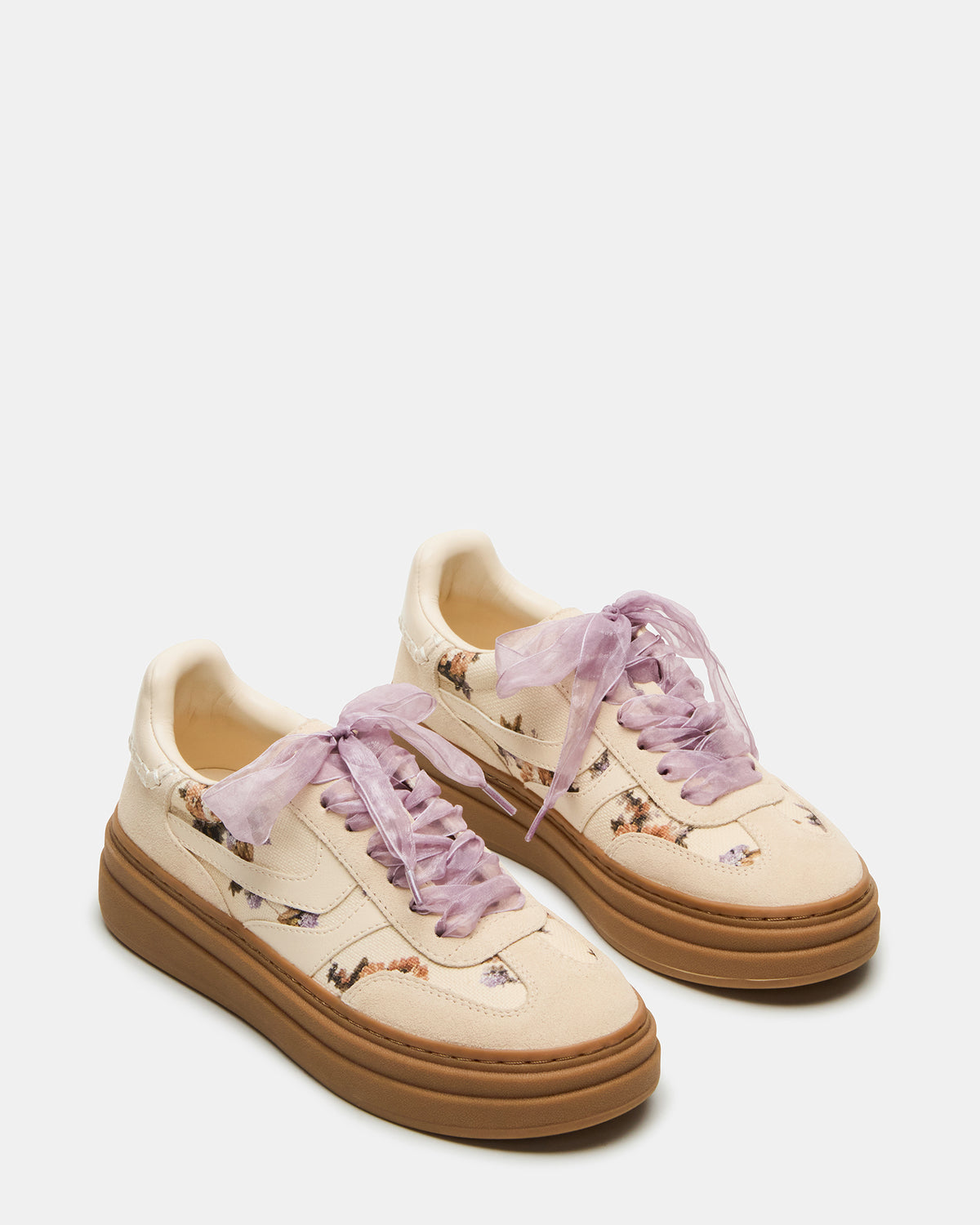 DODGE Floral Multi Low-Top Platform Women's Sneaker | Steve Madden