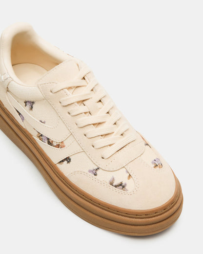 DODGE Floral Multi Low-Top Platform Women's Sneaker | Steve Madden