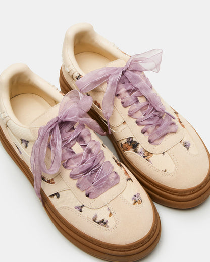 DODGE Floral Multi Low-Top Platform Women's Sneaker | Steve Madden