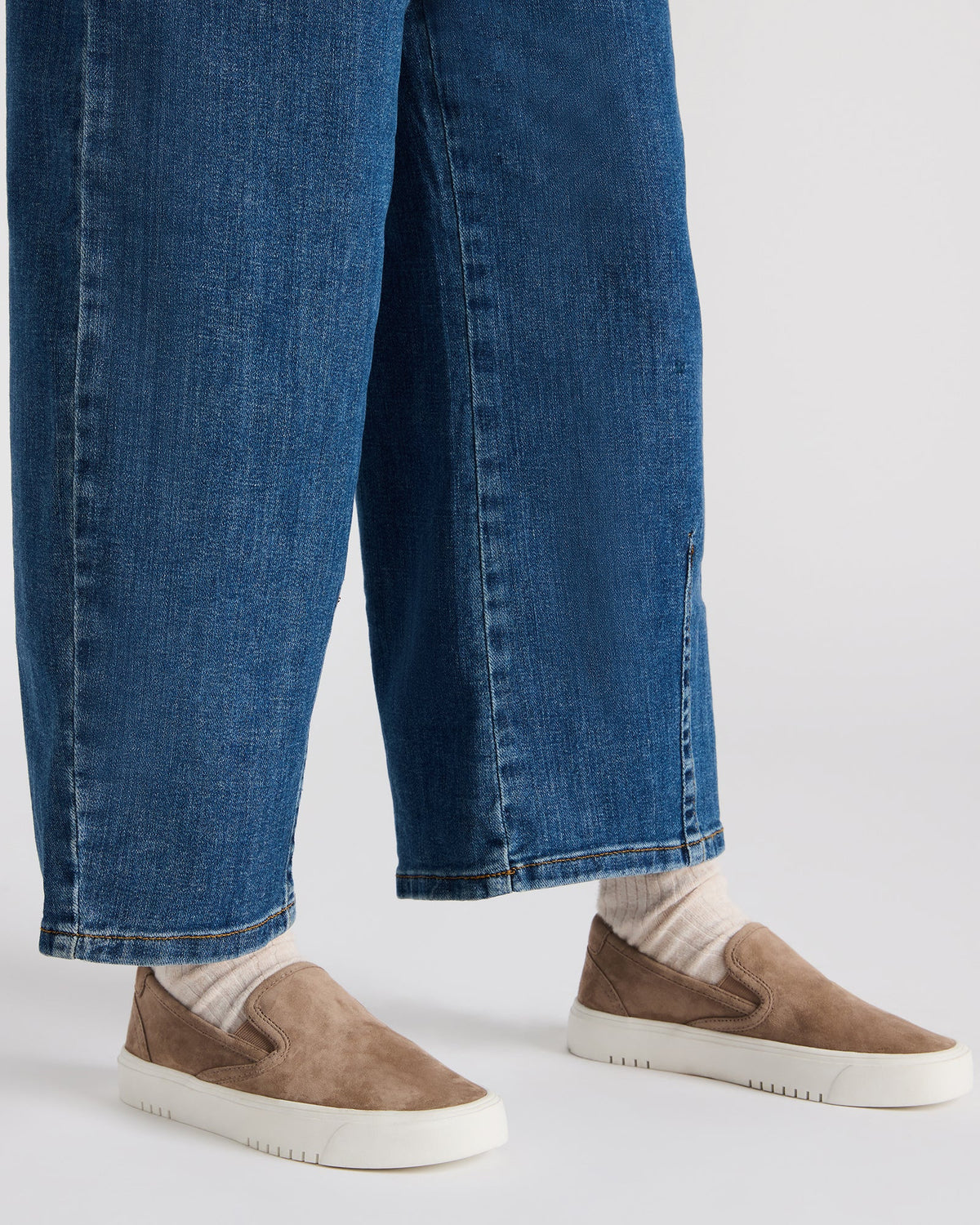 MURPHY Taupe Suede Low-Top Sneaker | Women's Sneakers | Steve Madden