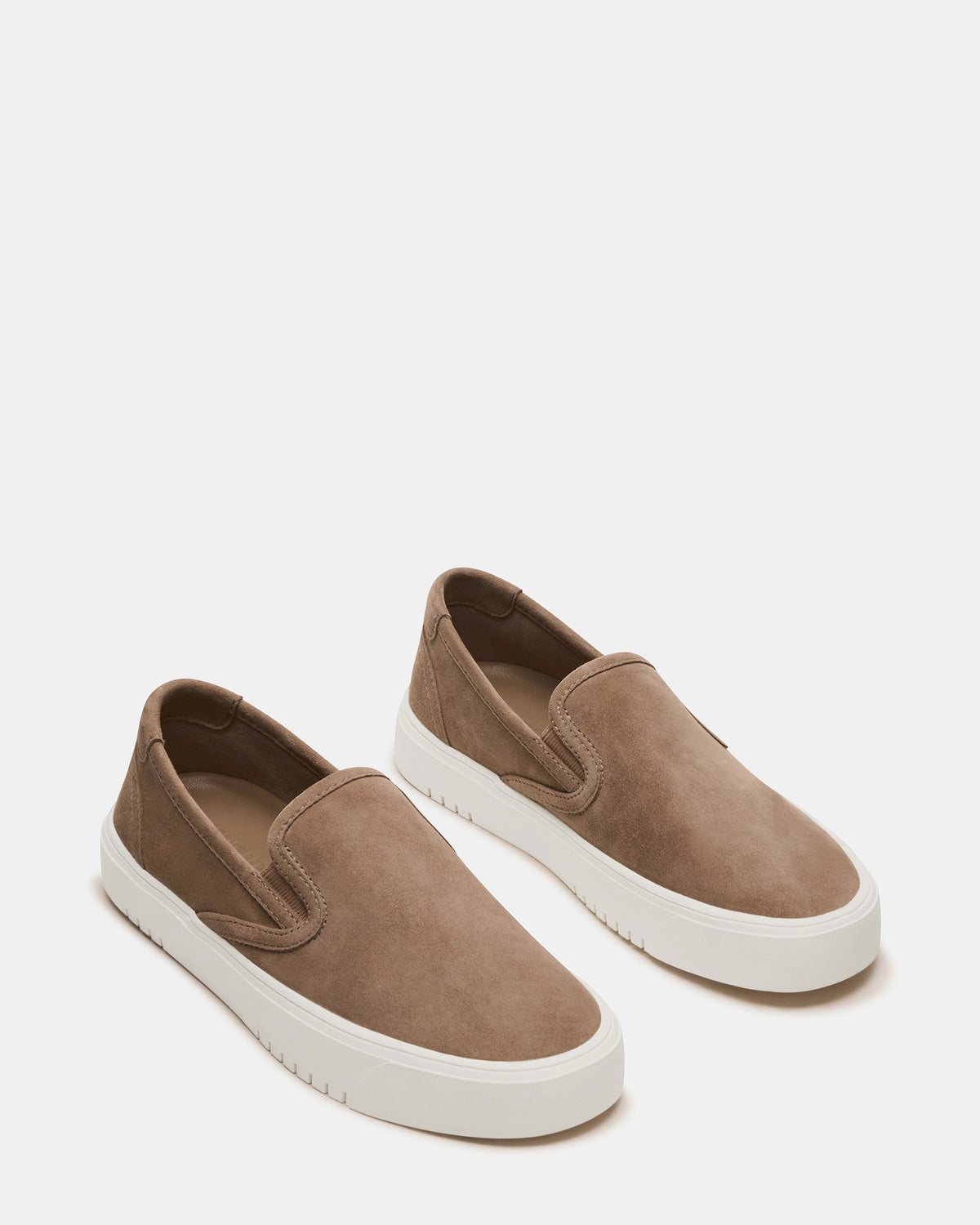 MURPHY Taupe Suede Low-Top Sneaker | Women's Sneakers | Steve Madden