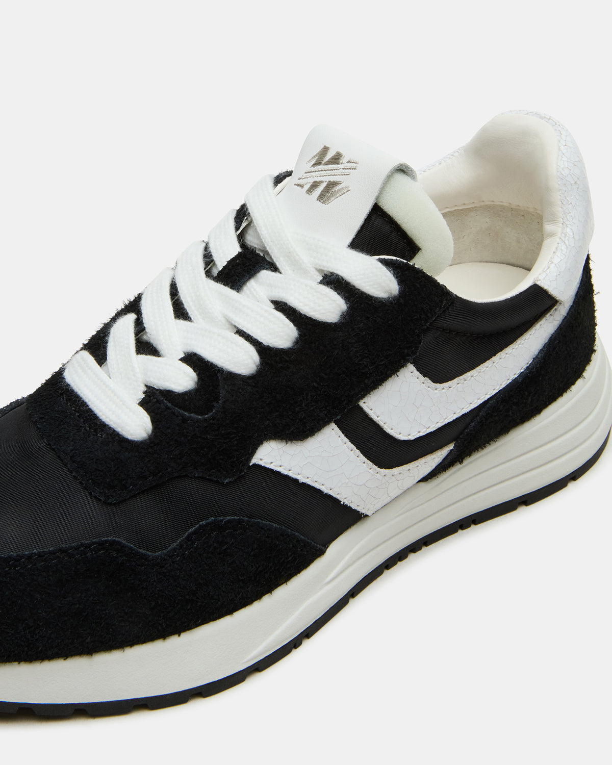 BURST Black Multi Women's Low-Top Lace-Up Sneaker | Steve Madden