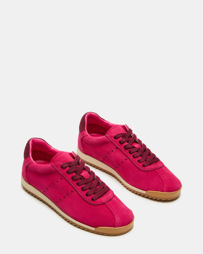 MIRAGE Hot Pink Low-Top Sneaker | Women's Sneakers | Steve Madden