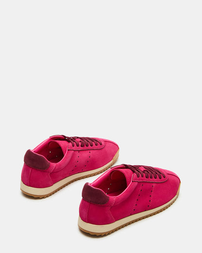 MIRAGE Hot Pink Low-Top Sneaker | Women's Sneakers | Steve Madden
