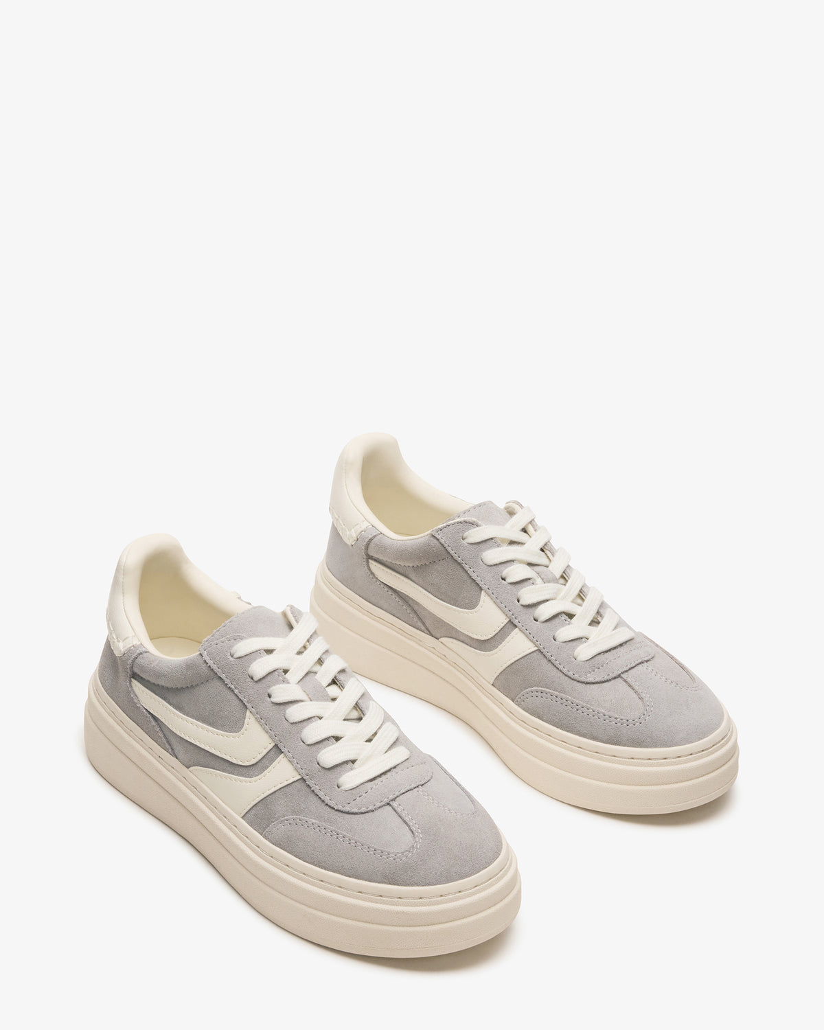 DODGE Grey Multi Low-Top Platform Women's Sneaker | Steve Madden
