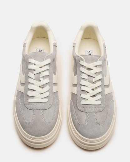 DODGE Grey Multi Low-Top Platform Women's Sneaker | Steve Madden