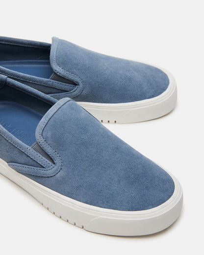 MURPHY Denim Suede Low-Top Sneaker | Women's Sneakers | Steve Madden