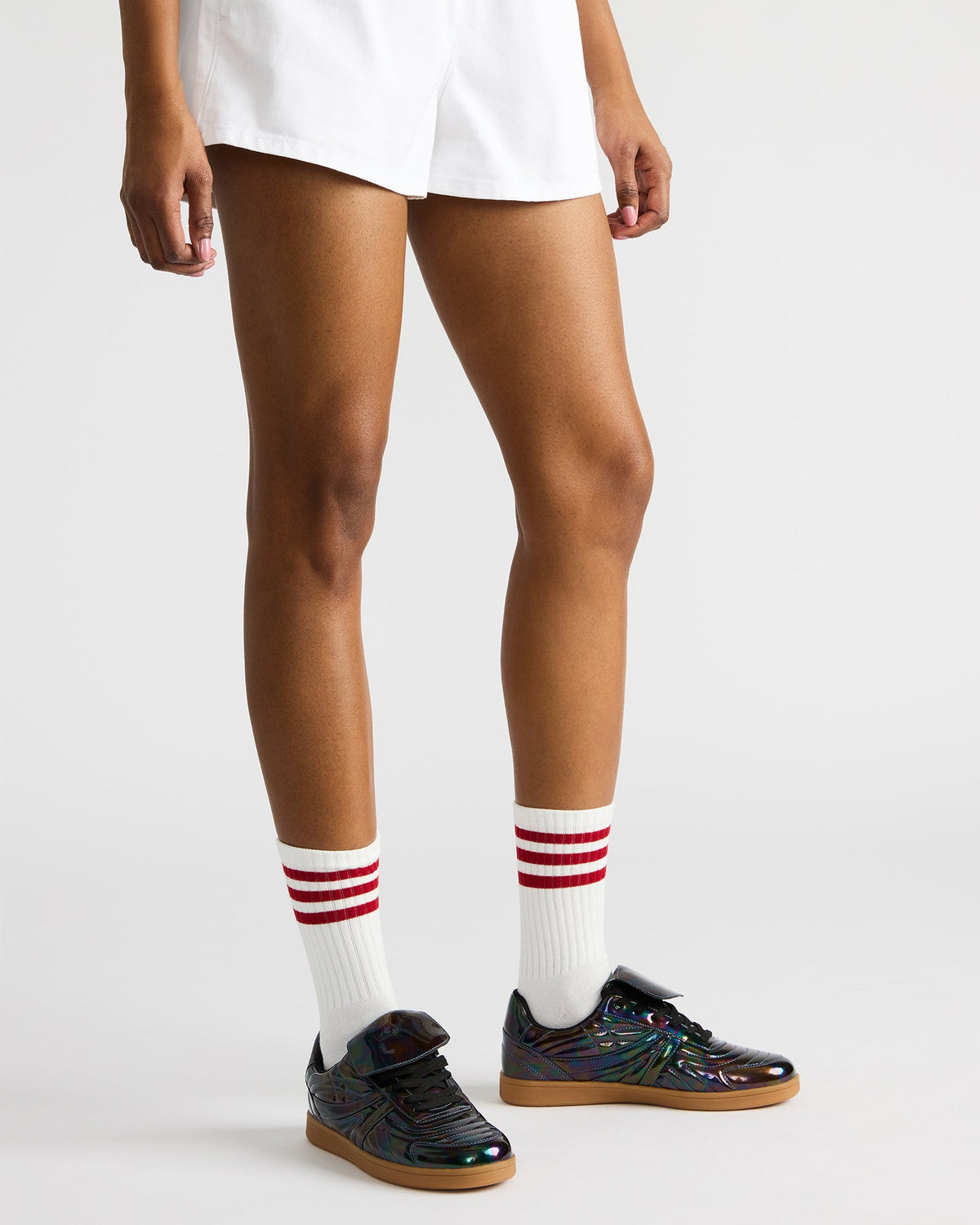 MADRID Iridescent Women's Low-Top Sneakers | Steve Madden