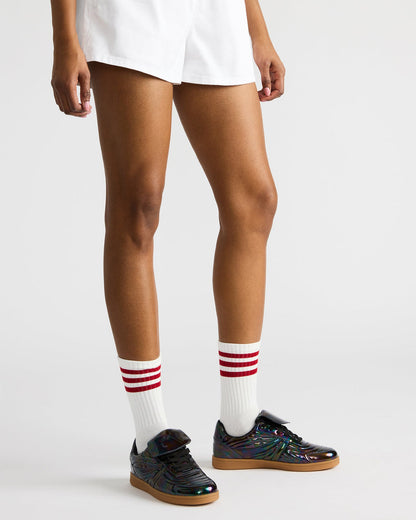 MADRID Iridescent Women's Low-Top Sneakers | Steve Madden