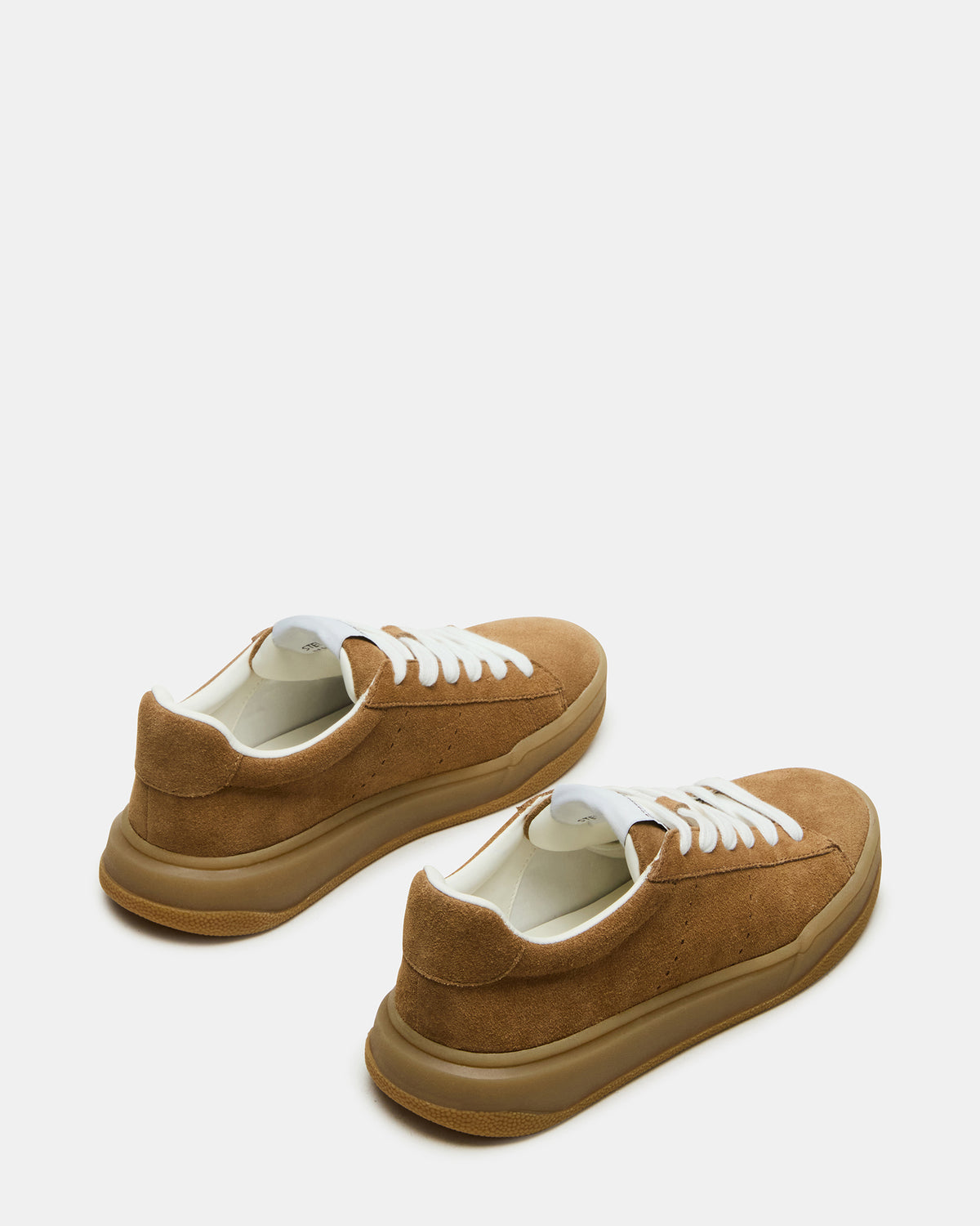 STRIVE Tan Suede Low-Top Lace-Up Sneaker | Women's Sneakers | Steve Madden